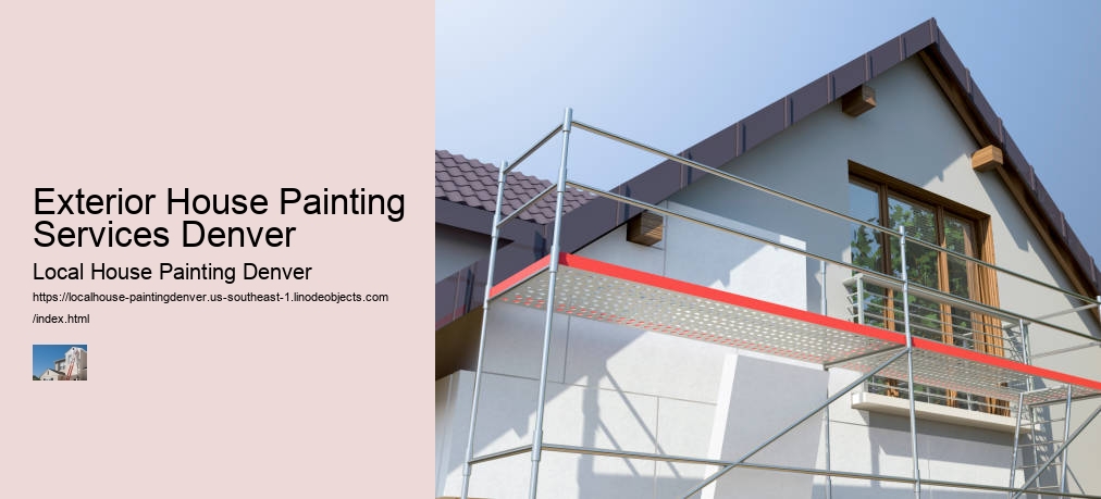 Exterior House Painting Services Denver